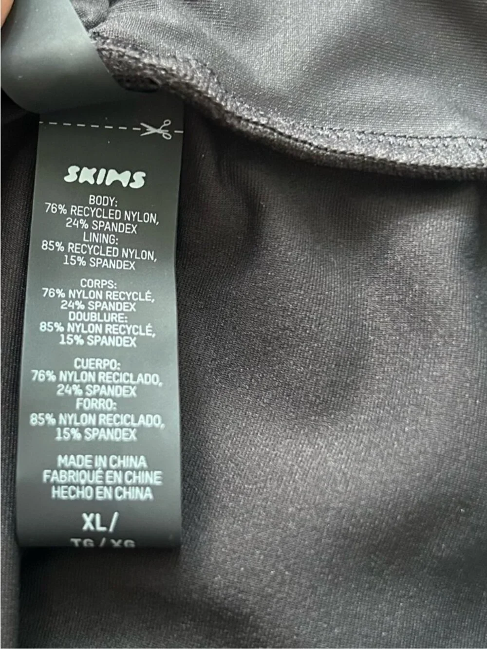 Skims Recycled Swim Sarong Skirt